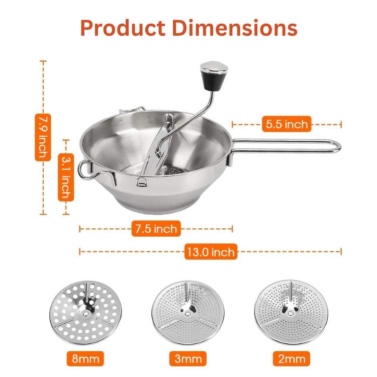 PerfectMash Pro Stainless Steel Ricer - Ricer - Wild Eye Vision