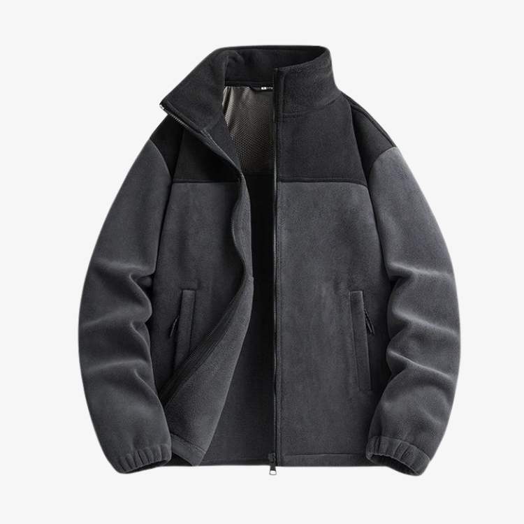 Plush Suede Fleece Jacket - Fleece Jacket - Wild Eye Vision