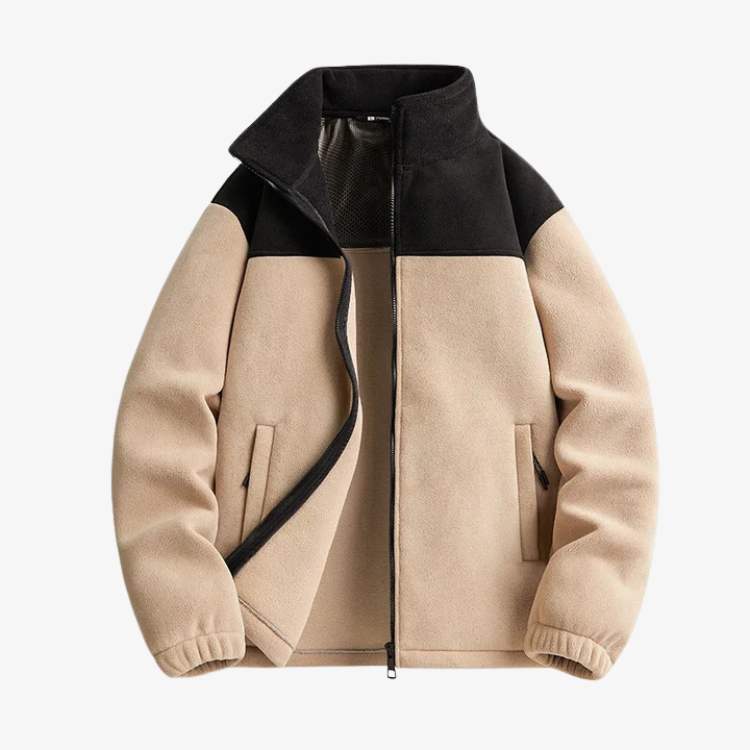 Plush Suede Fleece Jacket - Fleece Jacket - Wild Eye Vision