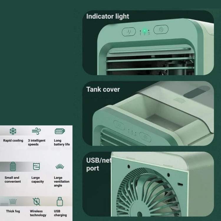 Portable Desk - Sized Air Conditioner - Air Conditioner - Wild Eye Vision