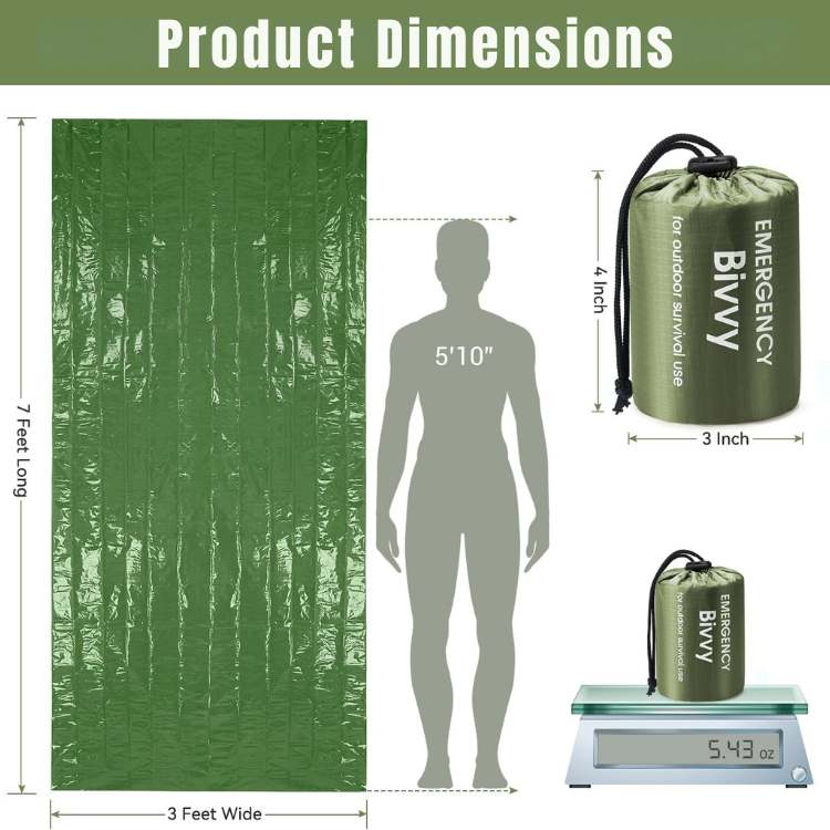 Portable Life - Saver Bivvy Bag - Bivvy Bag - Wild Eye Vision