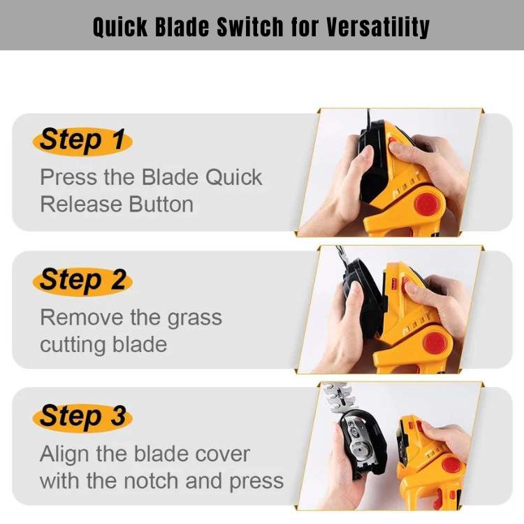 Professional 2 - in - 1 Cordless Hedge & Shrub Trimmer - Hedge Trimmer - Wild Eye Vision