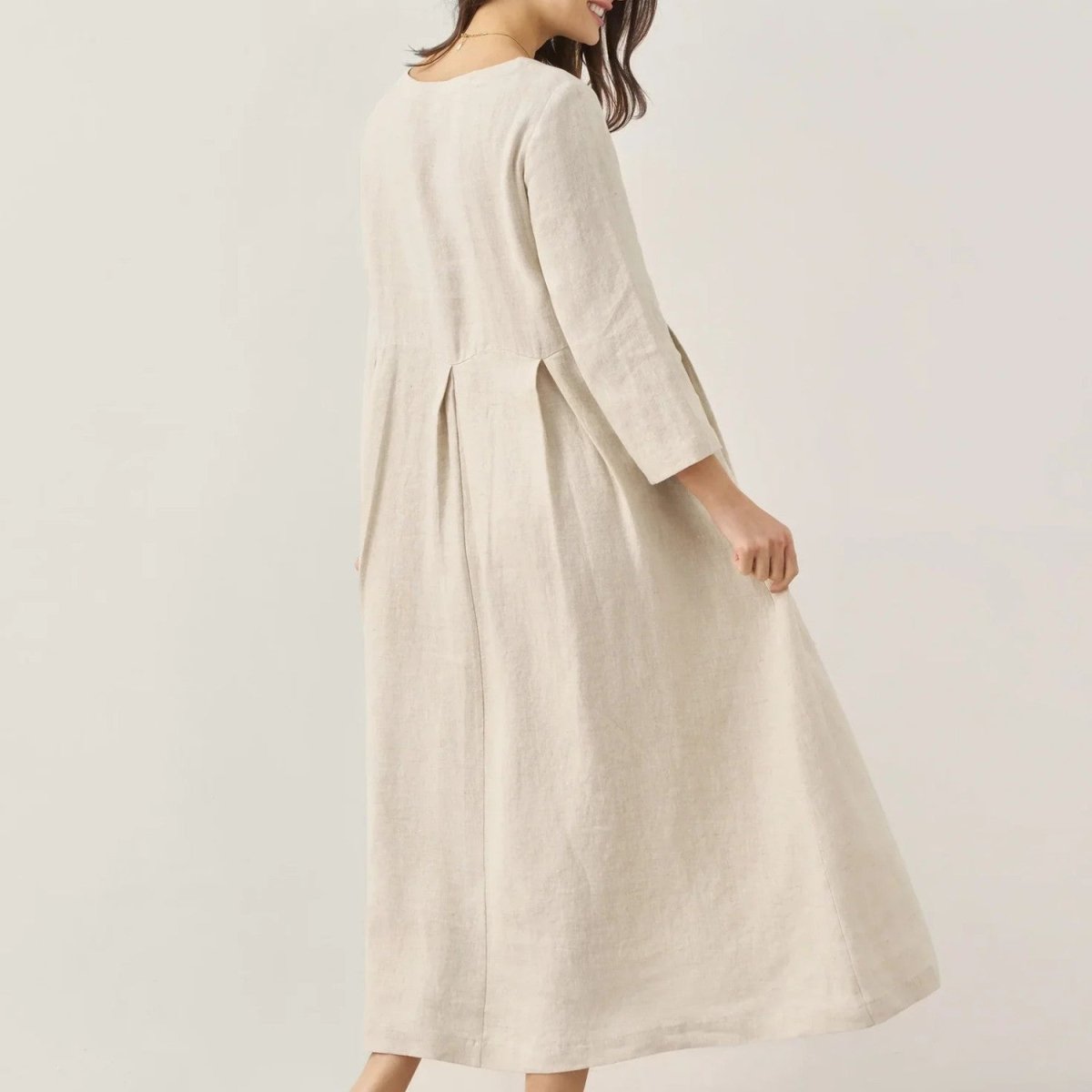 Relaxed Cotton Maxi Dress - Maxi Dress - Wild Eye Vision