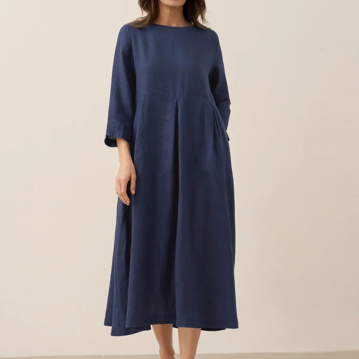 Relaxed Cotton Maxi Dress - Maxi Dress - Wild Eye Vision