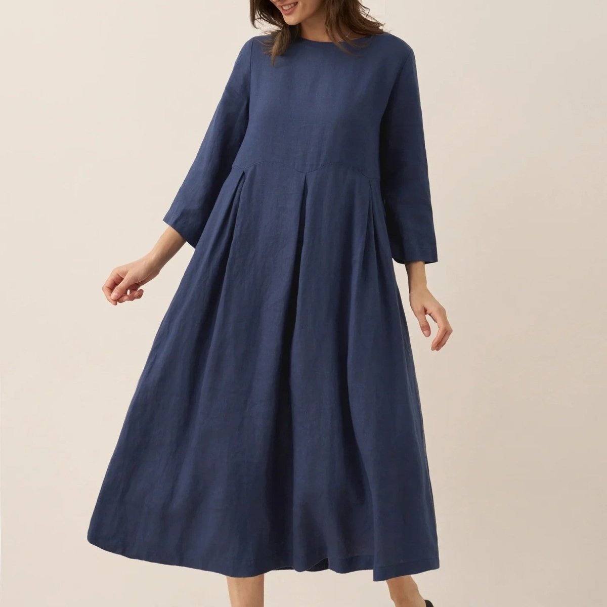 Relaxed Cotton Maxi Dress - Maxi Dress - Wild Eye Vision