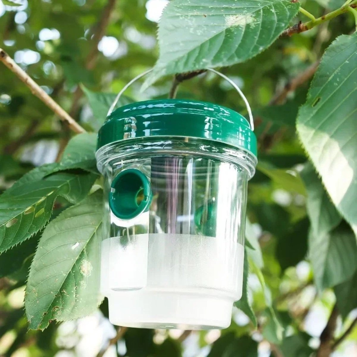 Reusable Hanging Wasp Trap - Fly Trap - Wild Eye Vision