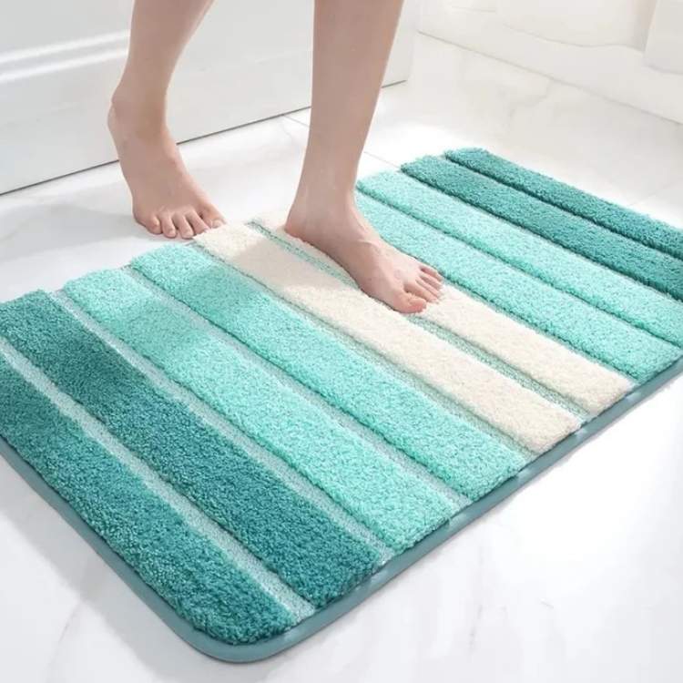 SereneStep Classic Striped Bath Mat - Bath Mat - Wild Eye Vision