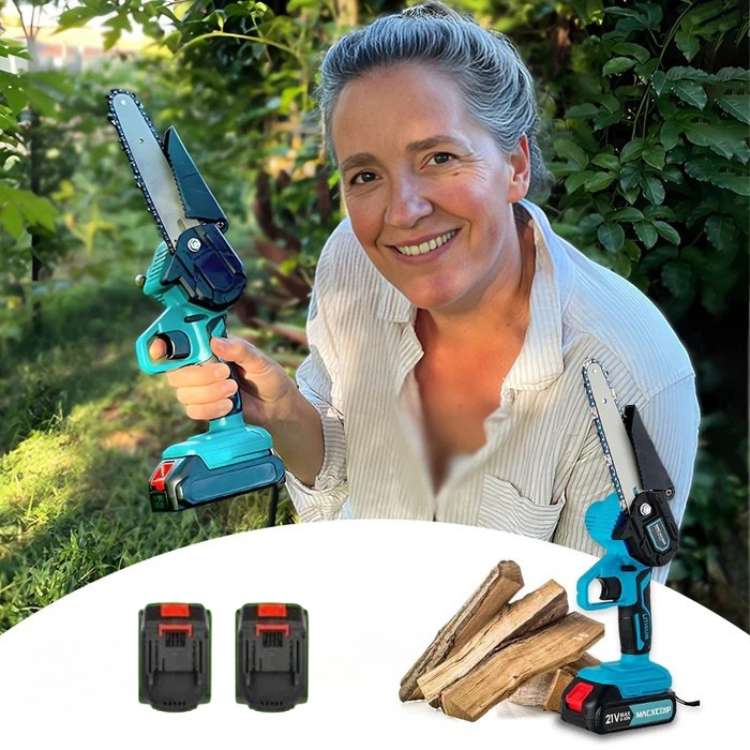 SharpEdge 6" Mini Cordless Electric Chainsaw - Electric Chainsaw - Wild Eye Vision