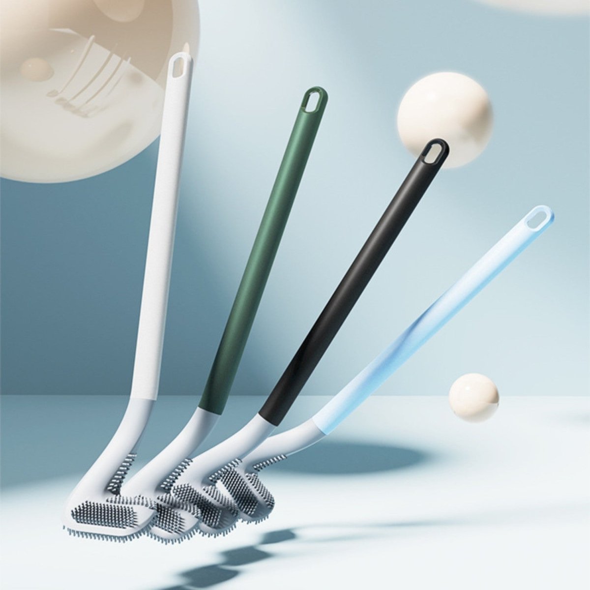 Silicone Toilet Brush for Spotless Cleaning - Toilet Brush - Wild Eye Vision