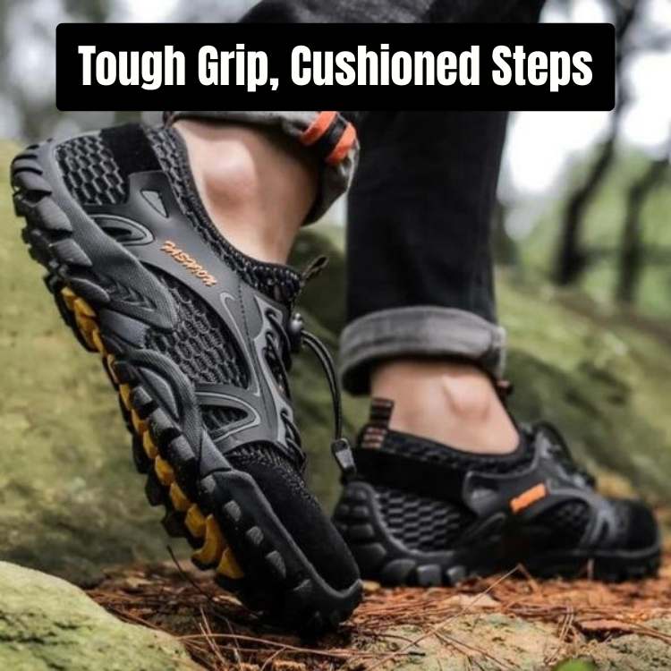 Slip - Proof Cushioned Hiking Shoes - Hiking Shoes - Wild Eye Vision