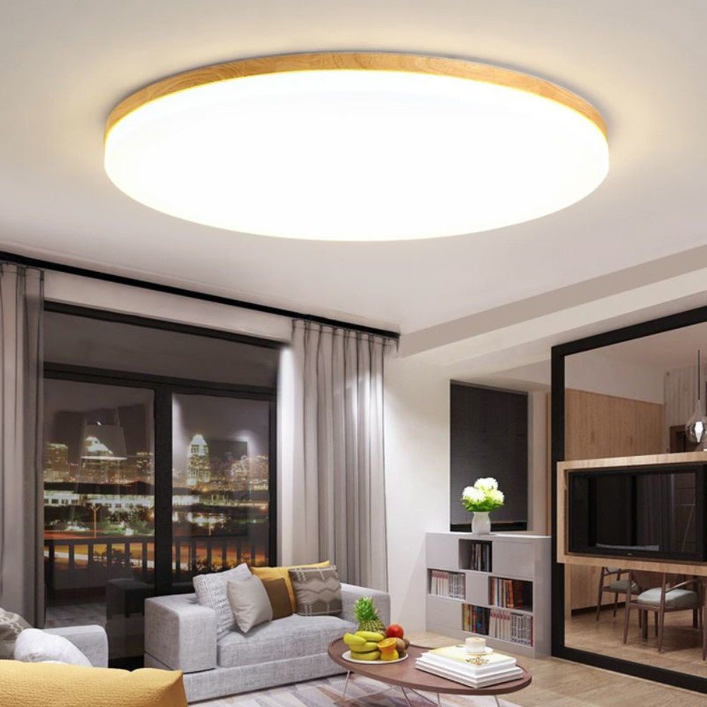 Soft Glow Natural LED Ceiling Lamp - Ceiling Light - Wild Eye Vision