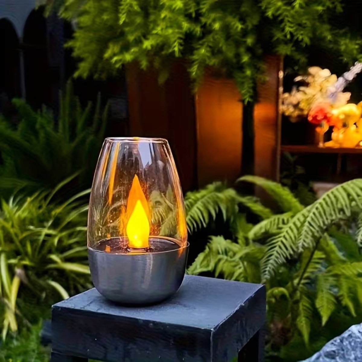 Solar Flameless Candle Garden Lights - Garden Lights Outdoor - Wild Eye Vision