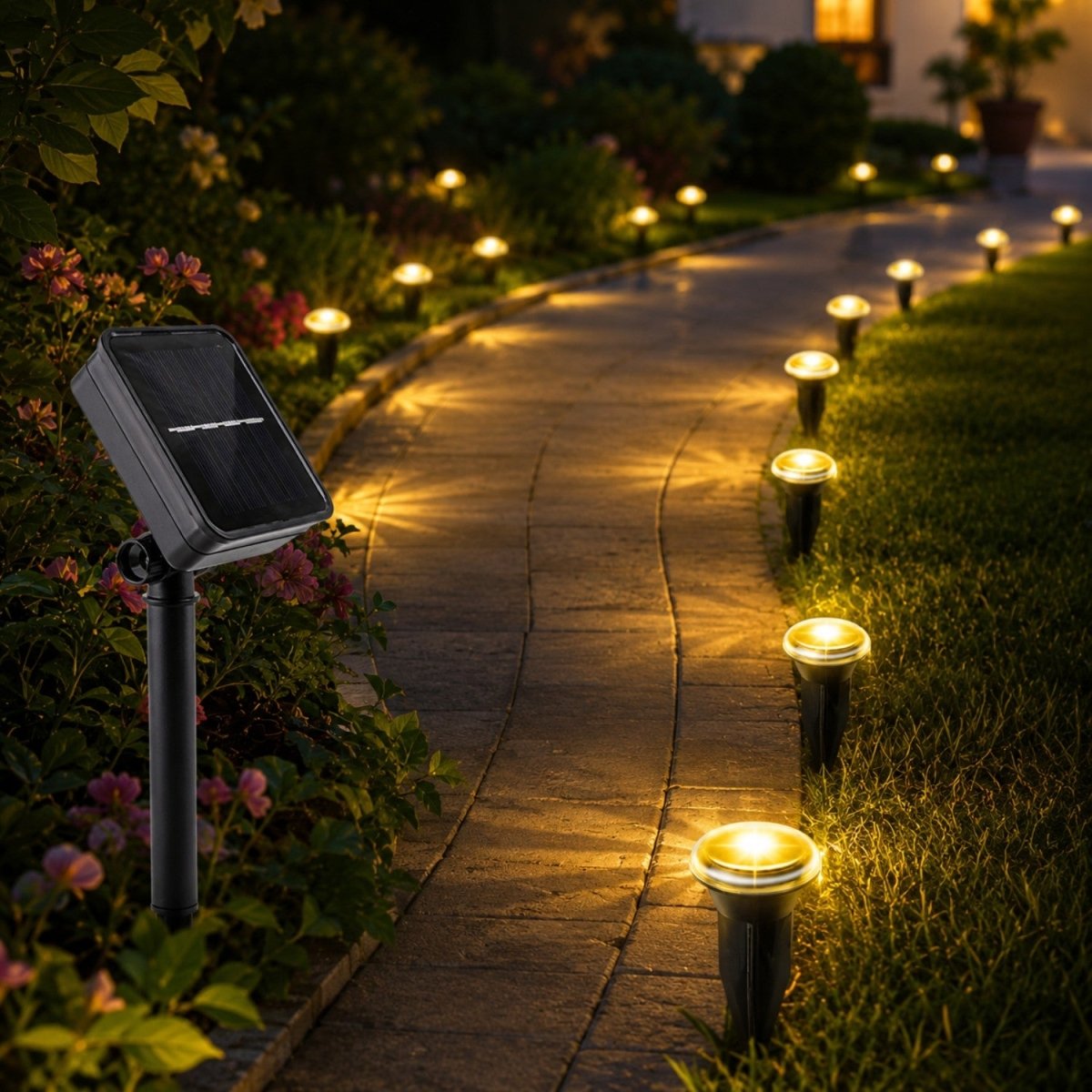 Solar LED Pathway Garden Lights - Garden Lights Outdoor - Wild Eye Vision