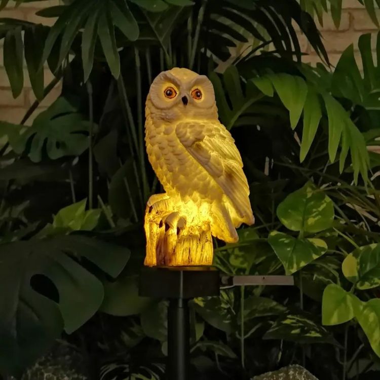 Solar Owl Garden Light - Garden Light - Wild Eye Vision