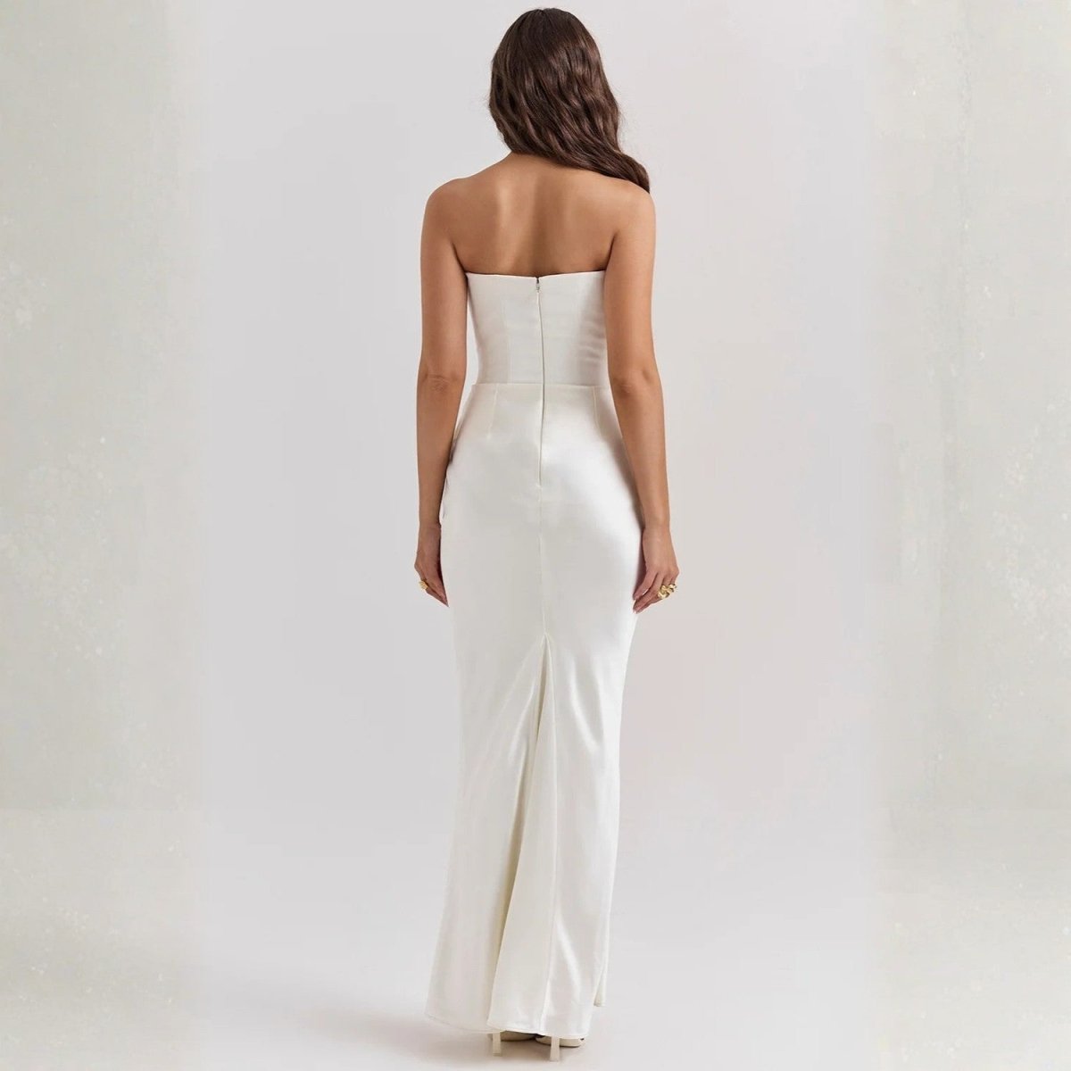 Strapless Corset Maxi Dress - Maxi Dress - Wild Eye Vision