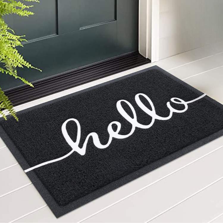 Helloworld Mat Stylish Hello Welcome Mat