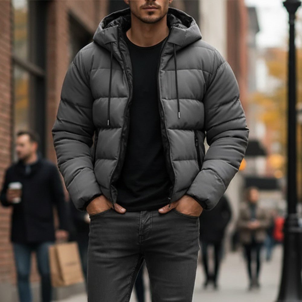 Stylish Warm Winter Jacket for Men - Men's Puffer Jacket - Wild Eye Vision