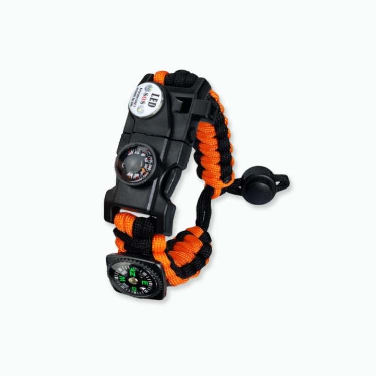 Tactical 8 - in - 1 Survival Paracord Bracelet - Paracord Bracelet - Wild Eye Vision