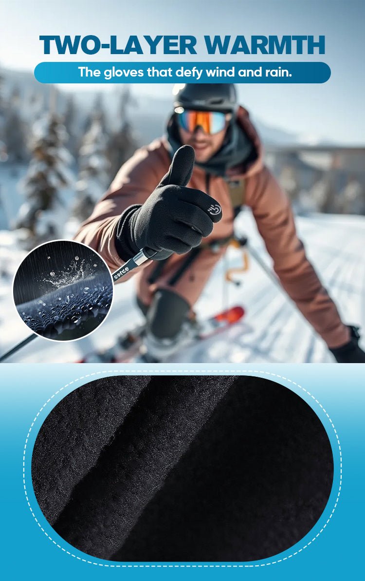 Thermal Waterproof Cycling Gloves - Wild Eye Vision