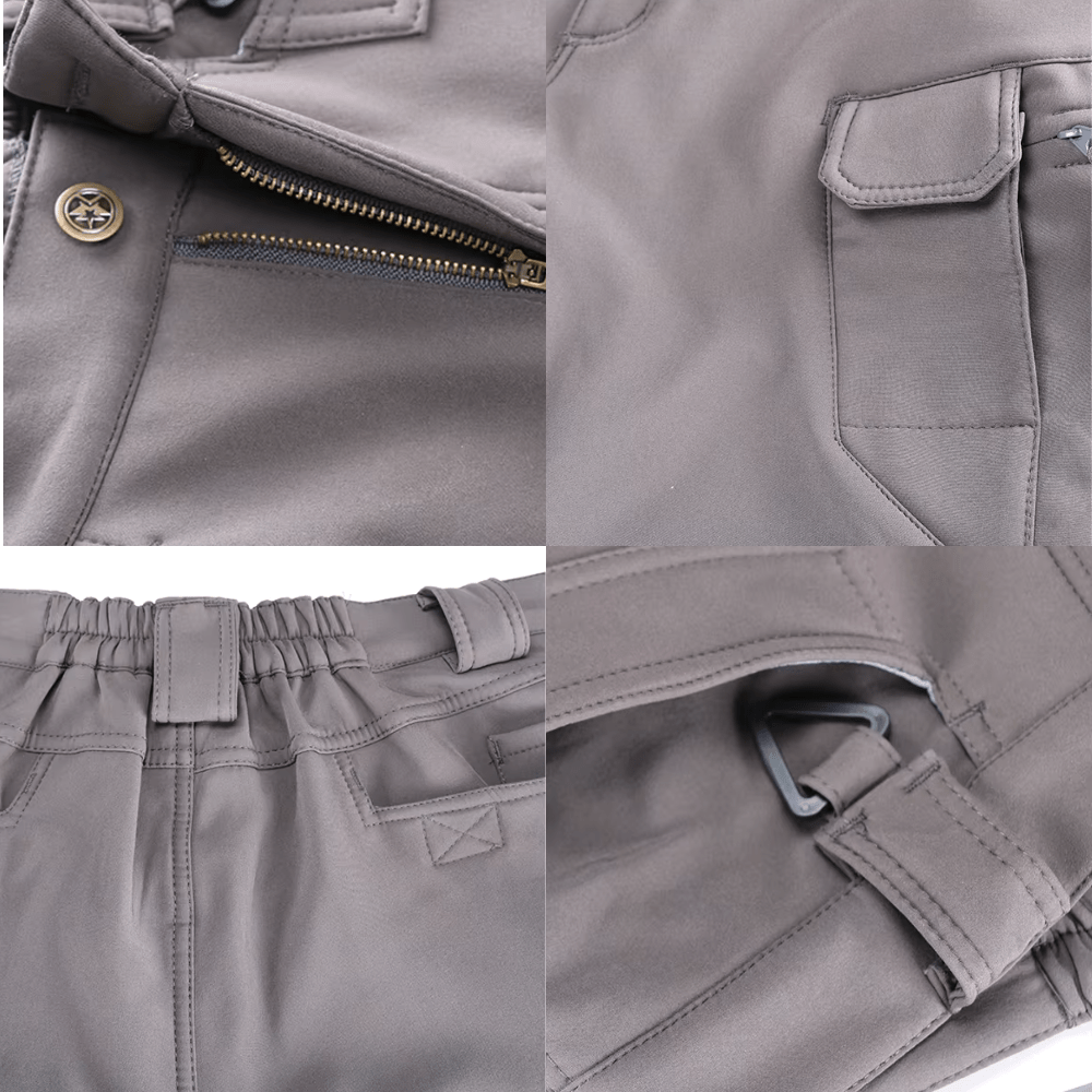 Thermal Waterproof Outdoor Trousers - Fleece Lined Trousers - Wild Eye Vision