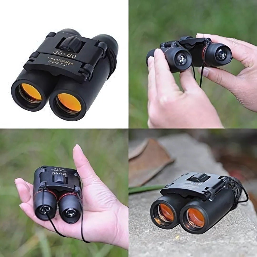 TrailView – Compact Folding Binoculars for Outdoor Travel - Binoculars - Wild Eye Vision