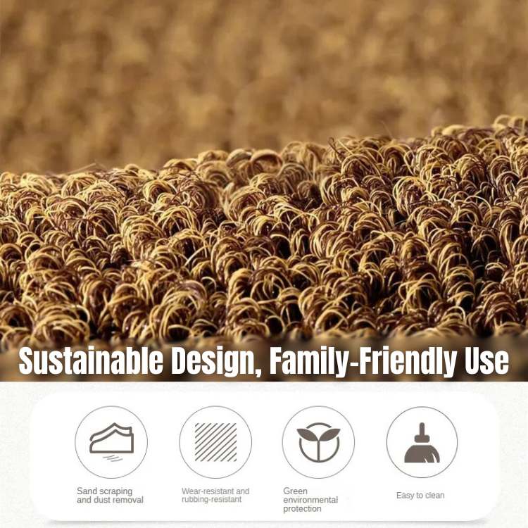 TropiCoir Coconut Palm Welcome Mat - Mat - Wild Eye Vision