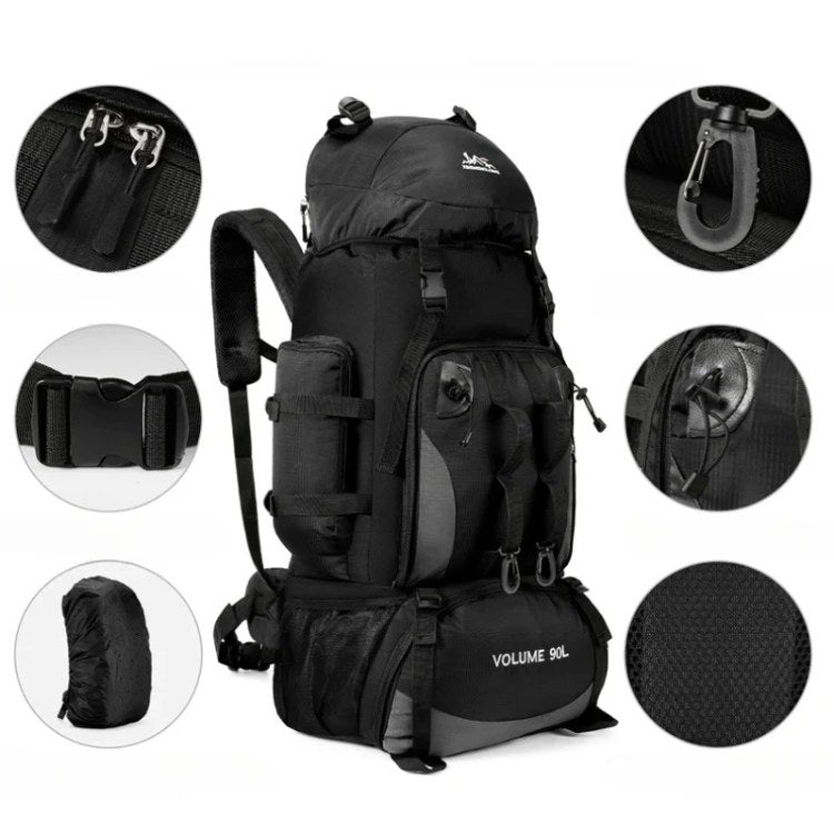 Ultra - Light Waterproof 90L Hiking Backpack - Hiking Backpack - Wild Eye Vision