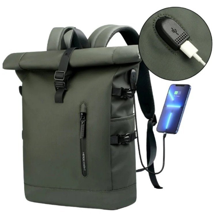 Urban Explorer Roll Top Backpack - Roll Top Backpack - Wild Eye Vision