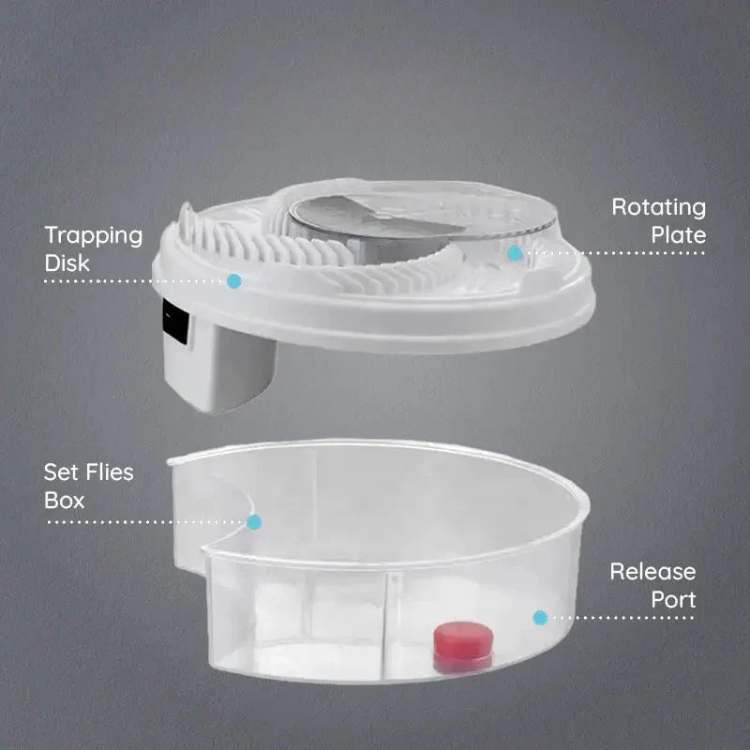 USB - Powered Silent Fly Trap - Fly Trap - Wild Eye Vision