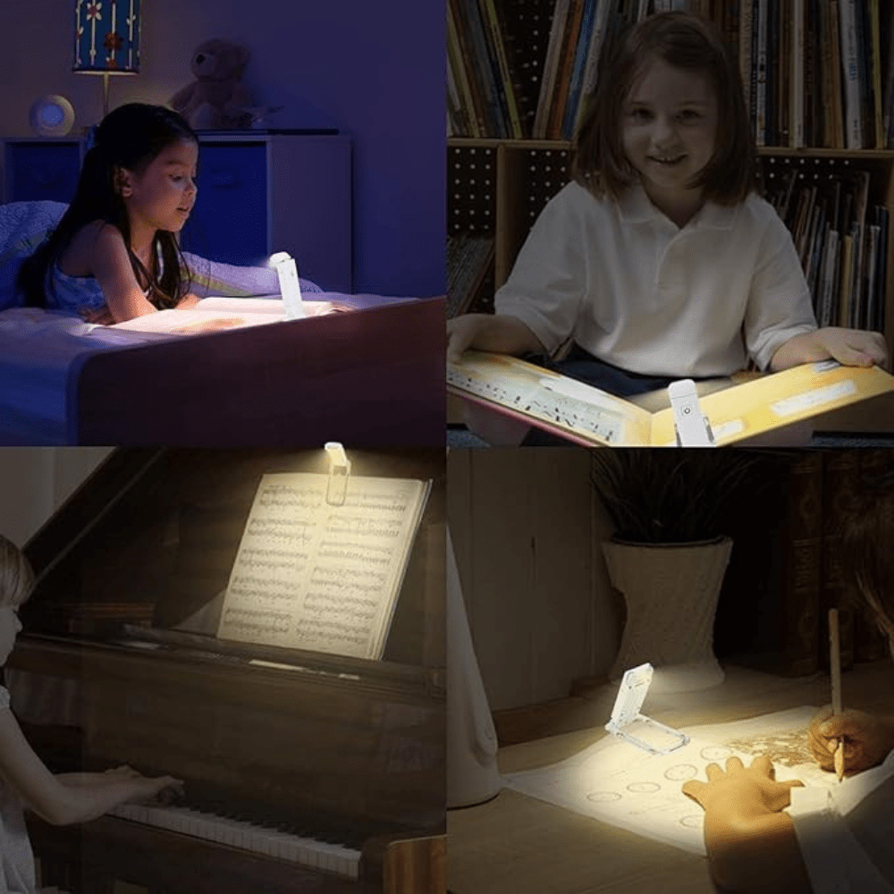 USB Rechargeable Book Light - Reading Light - Wild Eye Vision