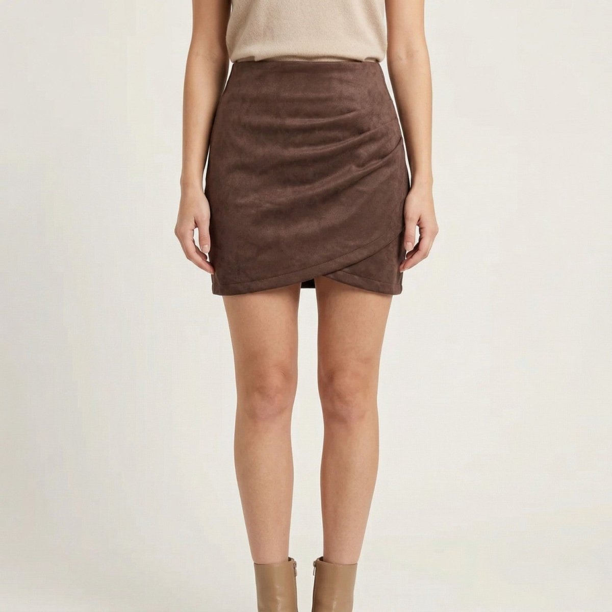 Velvet Wrap Mini Skirt - Skirt - Wild Eye Vision