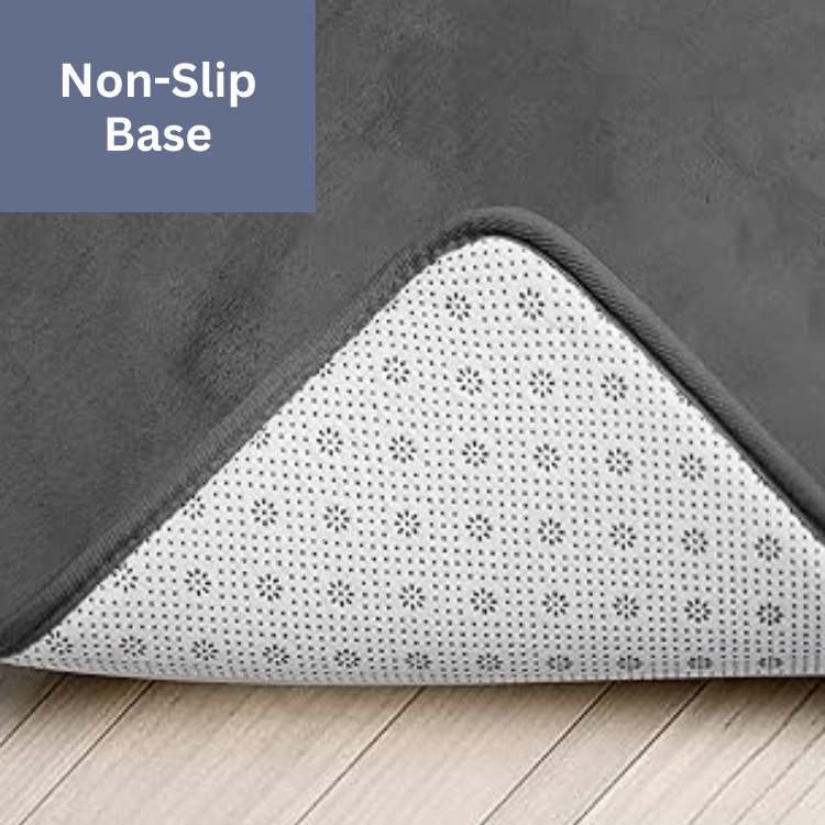 VelvetLuxe 3 - Piece Foam Bath Mat Set - Bath Mat Set - Wild Eye Vision