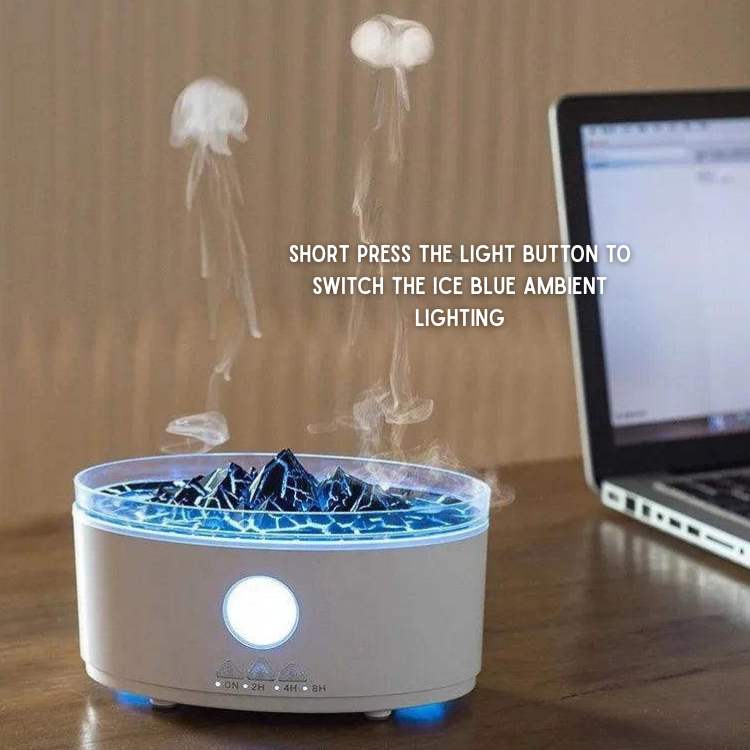 Volcanic Mist Double Ring Oil Diffuser - Essential Oil Diffusers - Wild Eye Vision