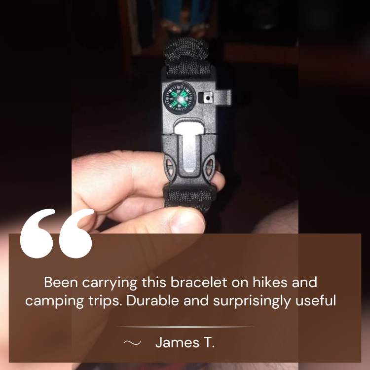 WildTrail Tactical Bracelet - Tactical Bracelet - Wild Eye Vision