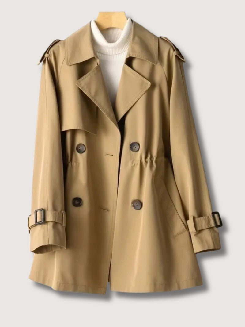 Women's Classic Double Breasted Trench Coat - Women's Coat - Wild Eye Vision