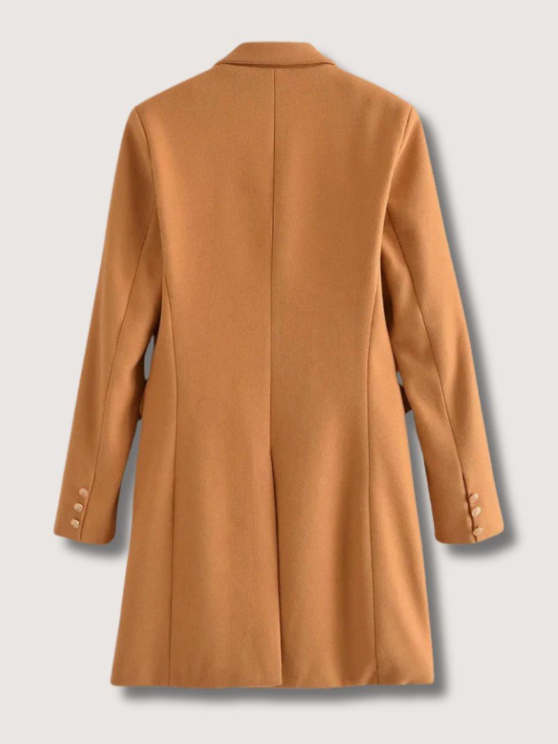 Women's Classic Structured Peacoat - Women's Coat - Wild Eye Vision