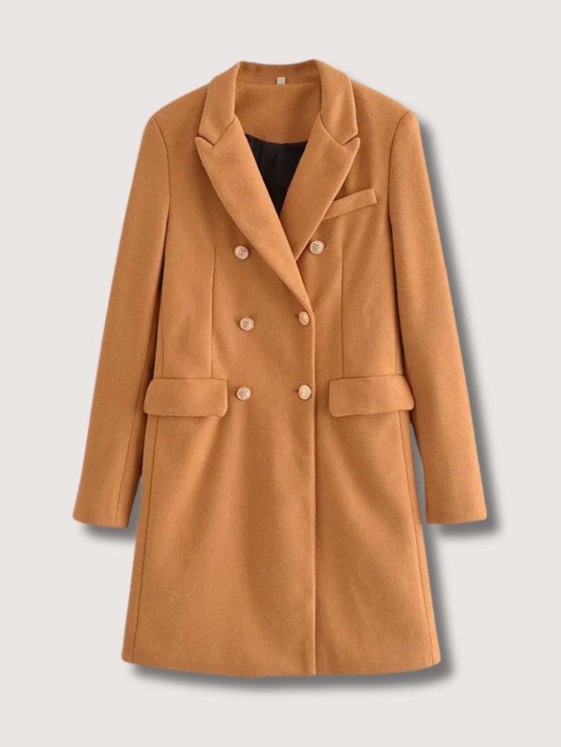 Women's Classic Structured Peacoat - Women's Coat - Wild Eye Vision