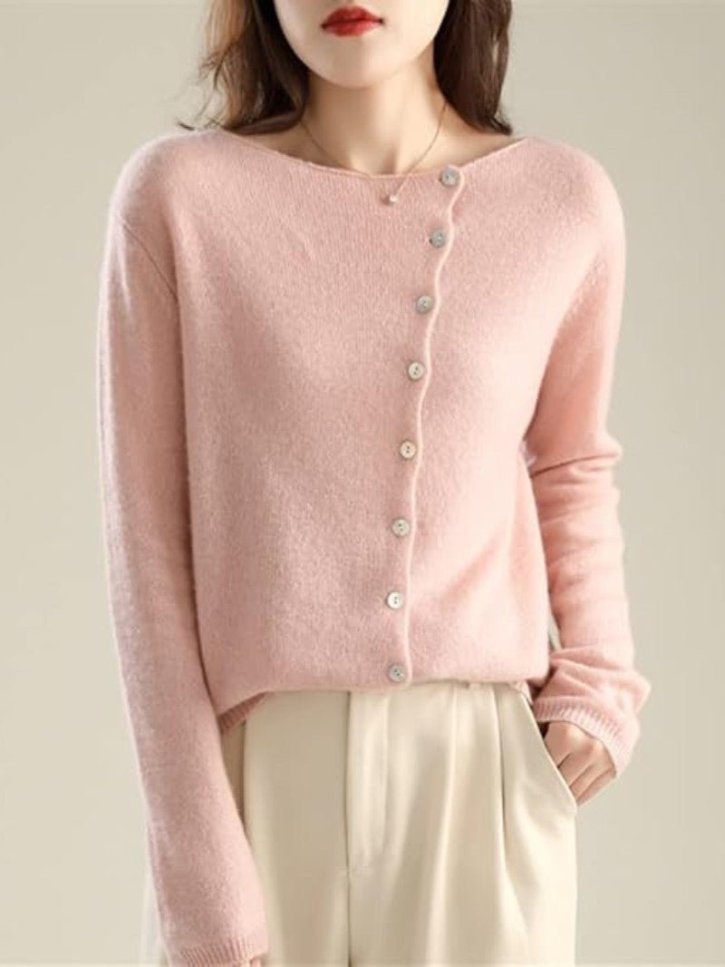 Women's Elegant Button Cardigan - Women Cardigan - Wild Eye Vision
