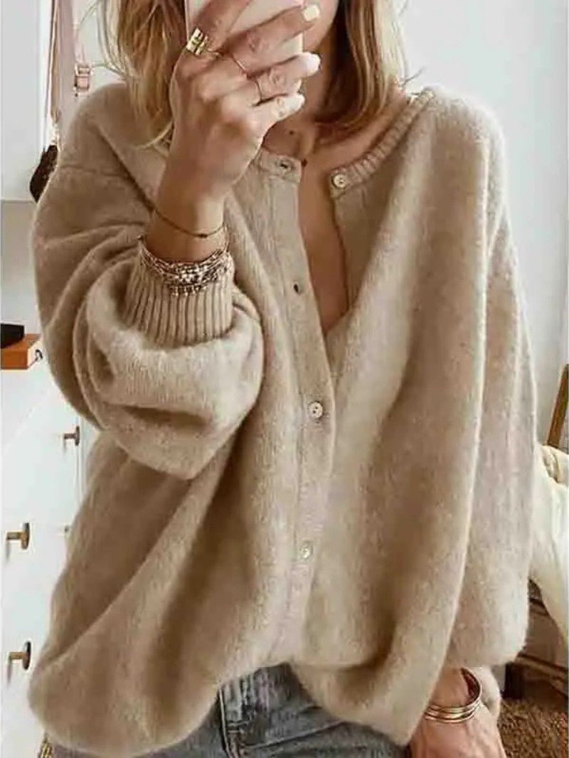 Women’s Knit Button Up Cardigan - Women Cardigan - Wild Eye Vision