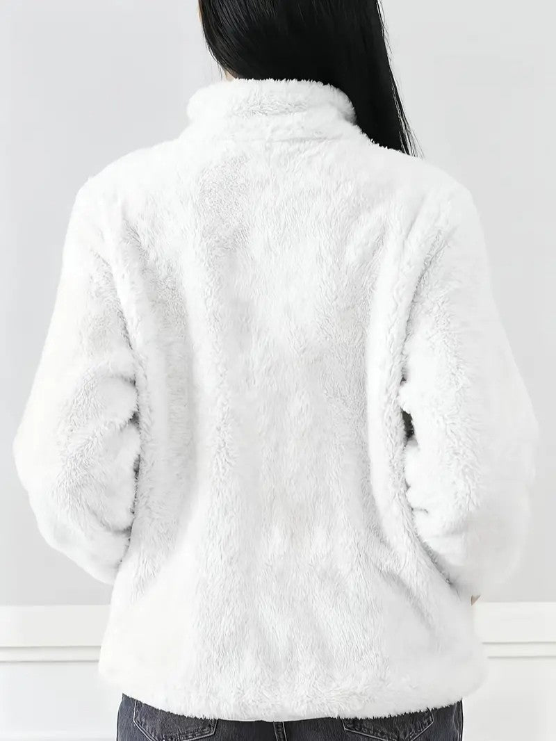 Women’s Light Fleece Winter Jacket - Women's Winter Jacket - Wild Eye Vision