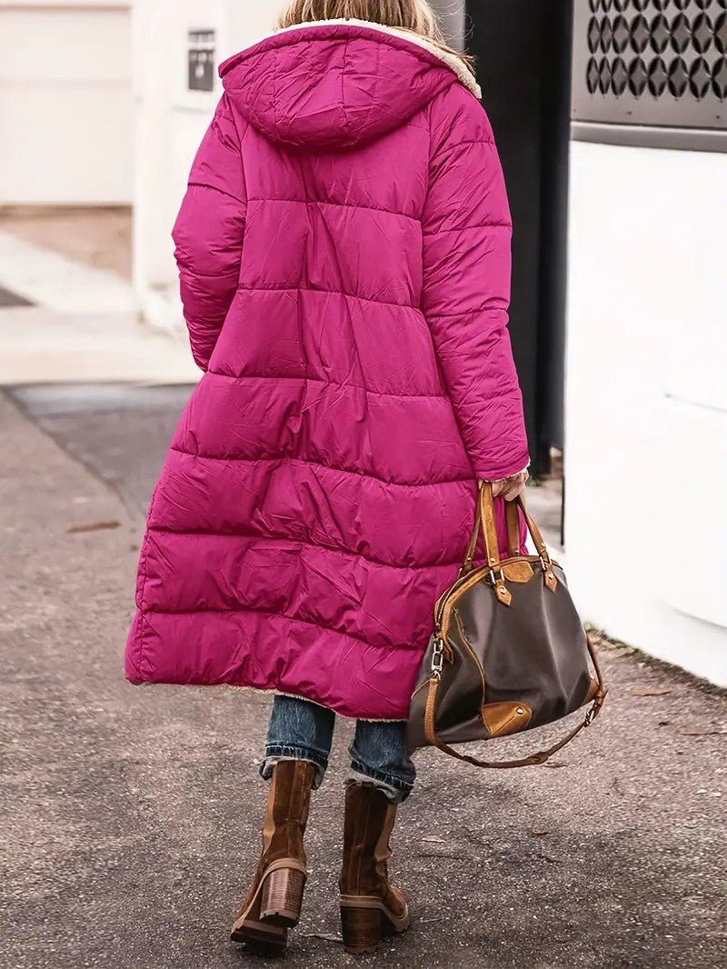 Women’s Long Fleece - Lined Coat - Women's Coat - Wild Eye Vision