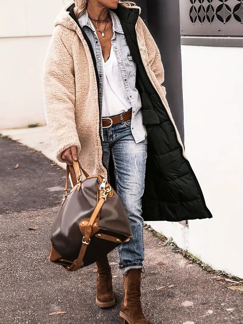 Women’s Long Fleece - Lined Coat - Women's Coat - Wild Eye Vision