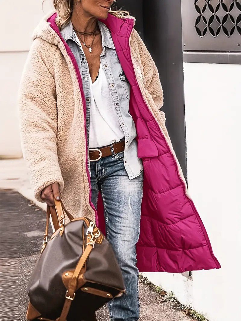 Women’s Long Fleece - Lined Coat - Women's Coat - Wild Eye Vision