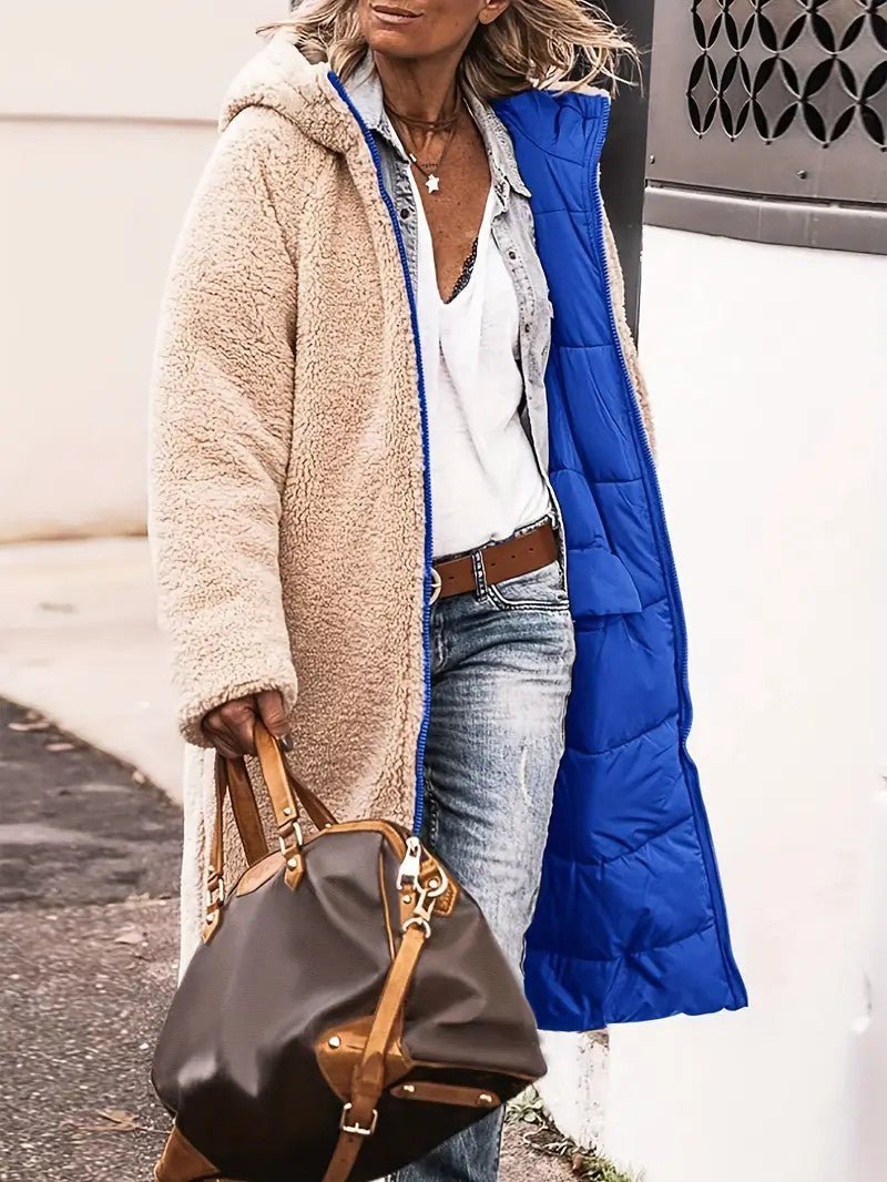 Women’s Long Fleece - Lined Coat - Women's Coat - Wild Eye Vision