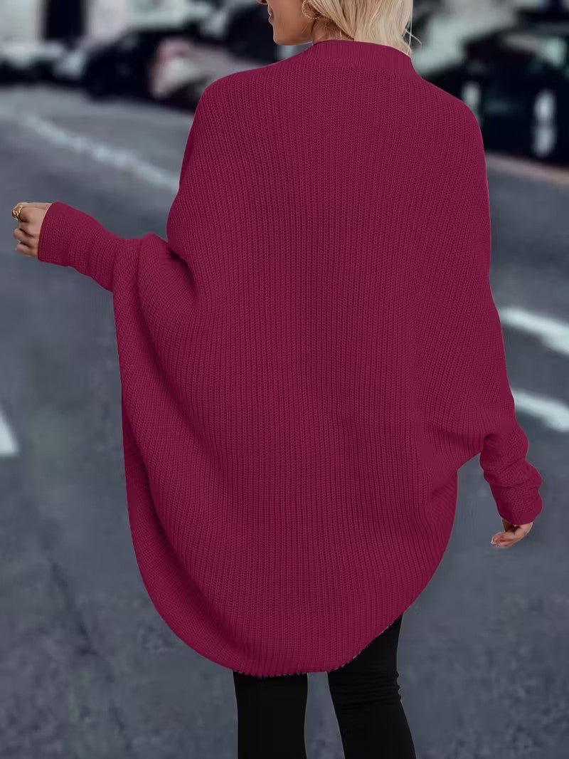 Women’s Long Open Front Cardigan - Women Knit Cardigan - Wild Eye Vision