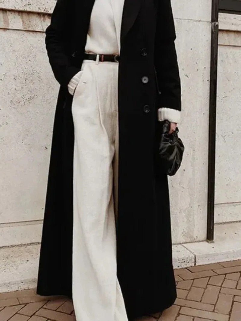 Women's Longline Tailored Overcoat - Women's Coat - Wild Eye Vision