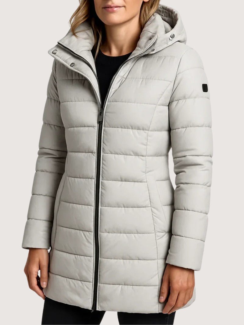 Women's Quilted Hooded Coat - Women's Coat - Wild Eye Vision