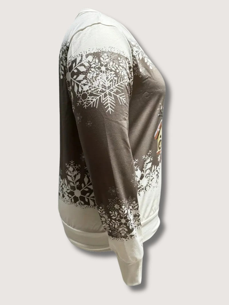 Women’s Snowman Christmas Jumper - Ladies Christmas Jumpers - Wild Eye Vision