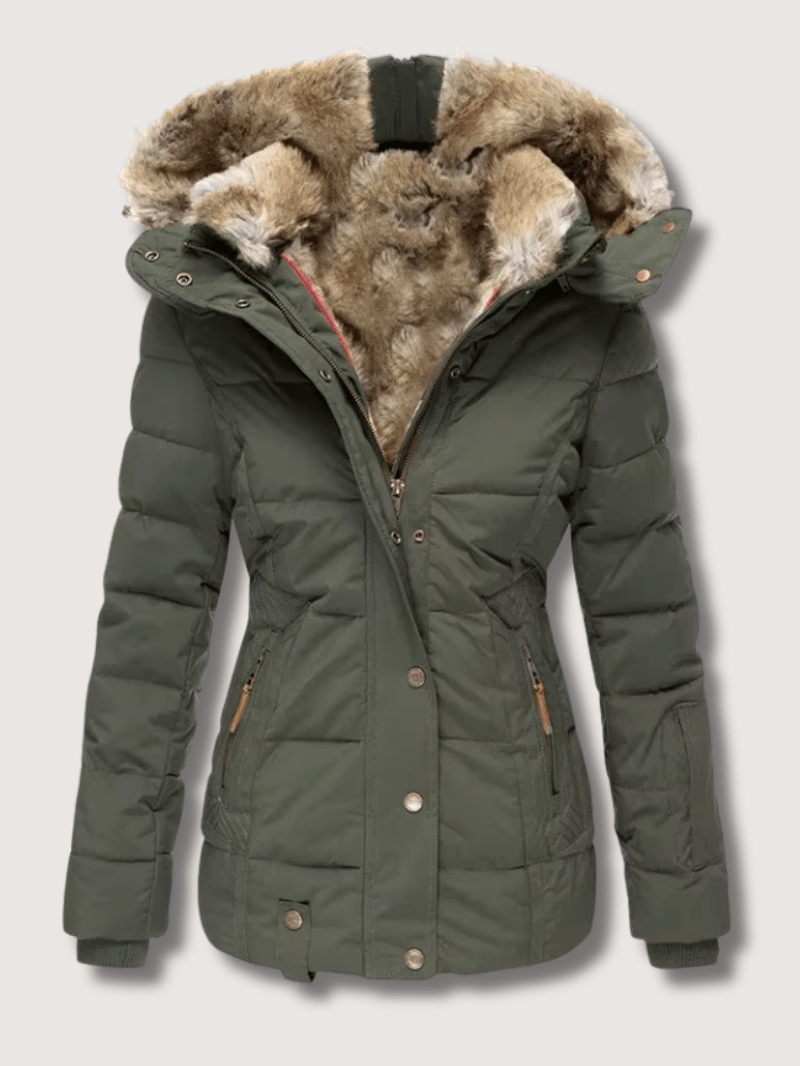 Women’s Winter Puffer Parka Jacket - Women's Puffer Jacket - Wild Eye Vision